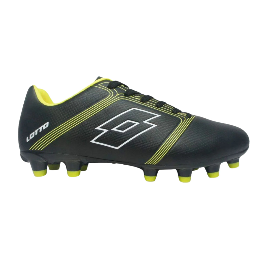 ZAPATO DE FUTBOL LOTTO TACTIC PRO FG NEGRO