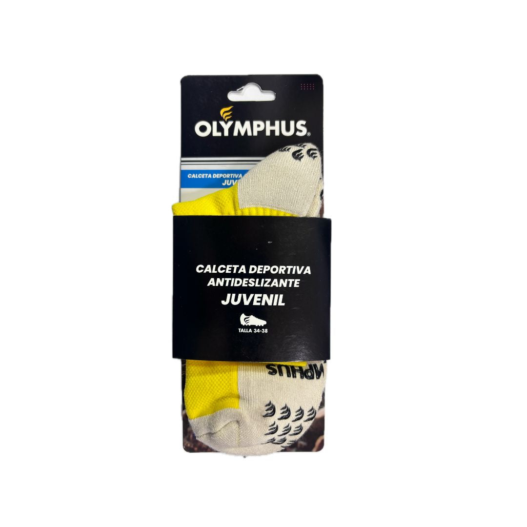 CALCETA ANTIDESLIZANTE OLYMPHUS JUVENIL 34-38