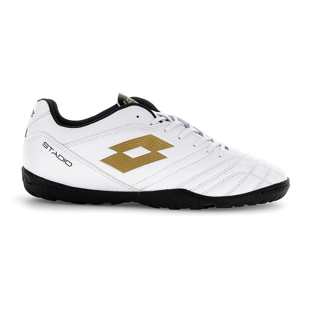 ZAPATO DE BABY FUTBOL LOTTO STADIO 705 TF BLANCO