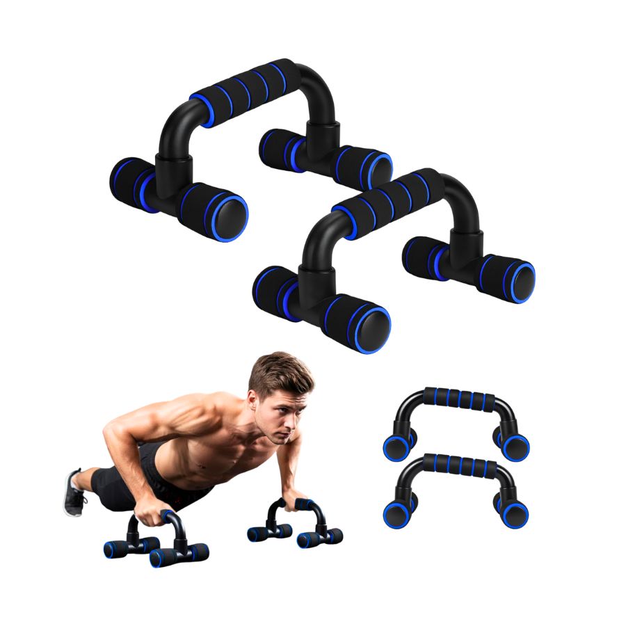 PUSH UP PVC NEGRO AZUL