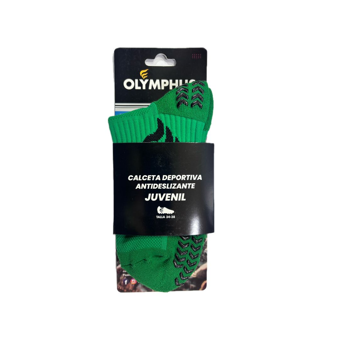 CALCETA ANTIDESLIZANTE OLYMPHUS JUVENIL 34-38