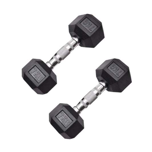 Par Mancuerna Hexagonal 7kg