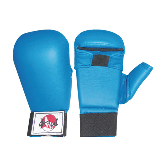 GUANTE KARATE OKAMI GARRA AZUL