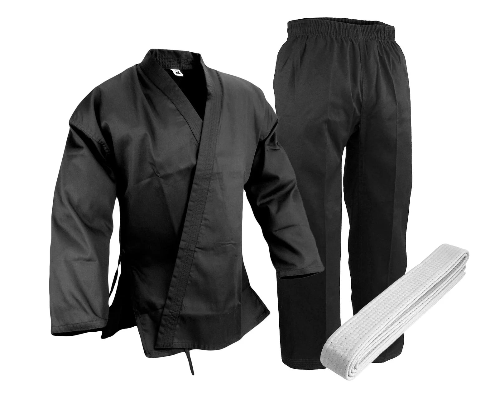 TRAJE DE KARATE OKAMI TWILL NEGRO