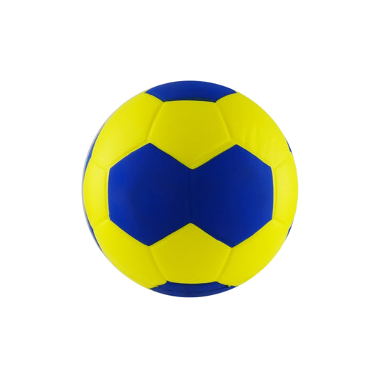 Balon Esponja Pu.Handball 6" Amarillo/Azul