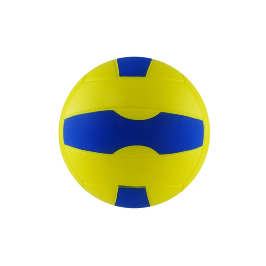 Balón de esponja Pu. Voleibol 7"Amarillo/Azul