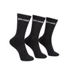 TRIPACK CALCETINES SPALDING MEDIOS NEGRO
