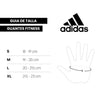 GUANTE FITNESS ADIDAS ESSENTIAL NEGRO AZUL