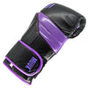 GUANTE DE BOX MUUK PU K.O. NEGRO/PURPURA