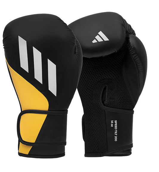 GUANTE BOX ADIDAS TILT 200 BLACK SPARK YELLOW
