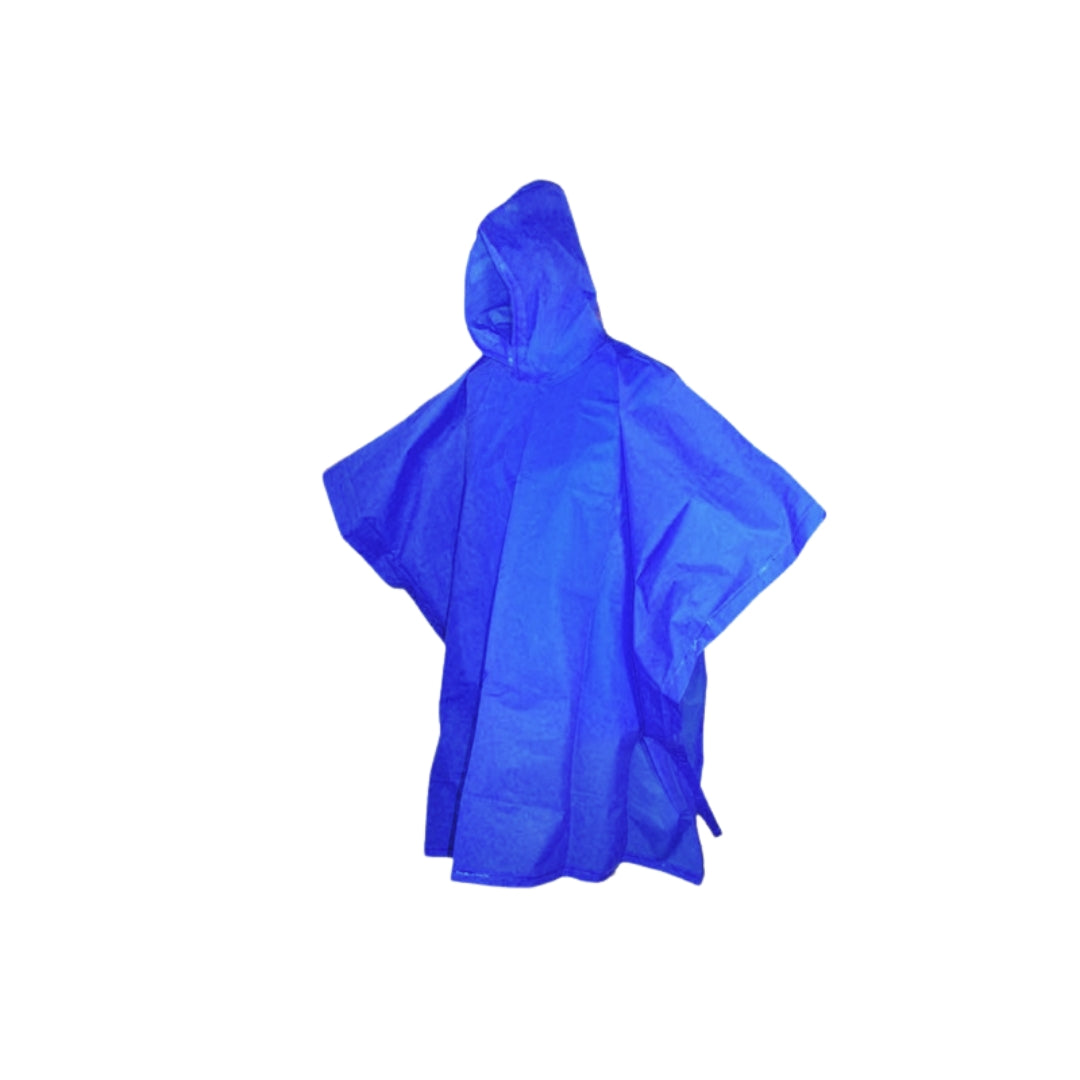 Poncho Impermeable Infantil Azul