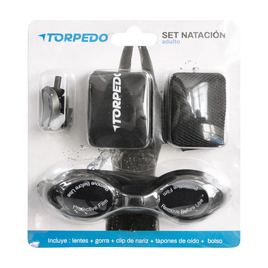 SET NATACION TORPEDO ADULTO