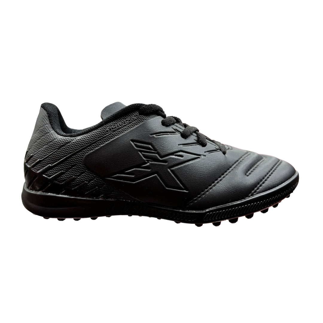 Zapato Baby Futbol OXN Agilis II Campo Preto/Preto
