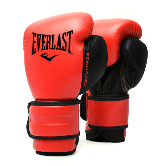GUANTE BOX EVERLAST POWERLOCK 2 TR HOOK&LOOP ROJO