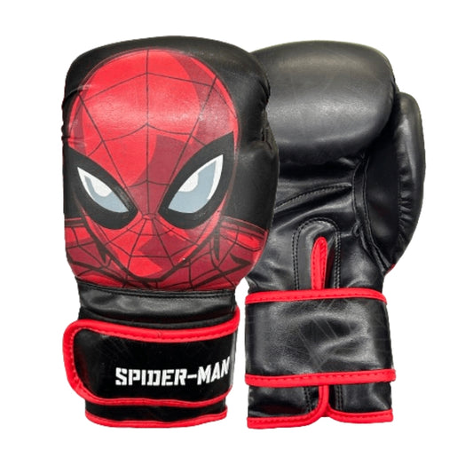 GUANTE BOX SPIDERMAN NEGRO ROJO
