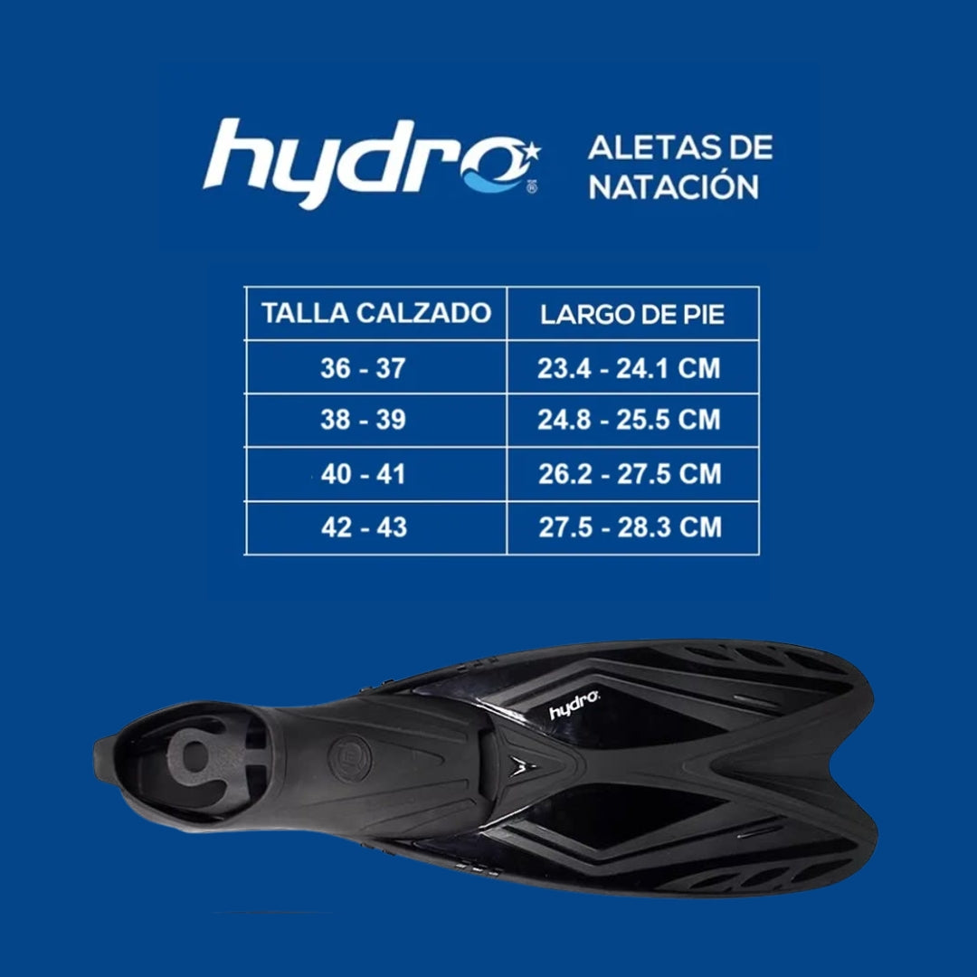 ALETA BUCEO/SNORKEL HYDRO