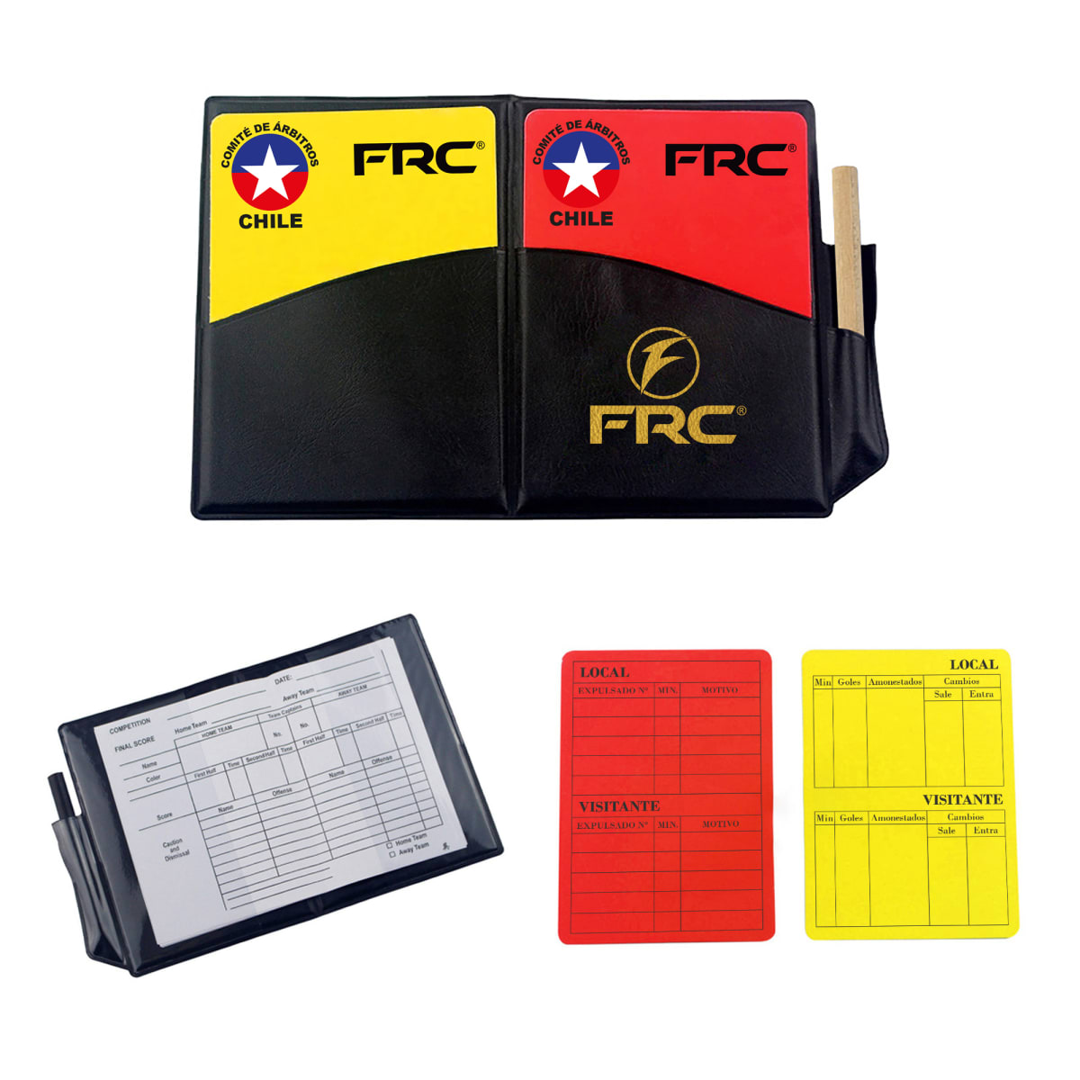 TARJETA ARBITRO FUTBOL FORCE