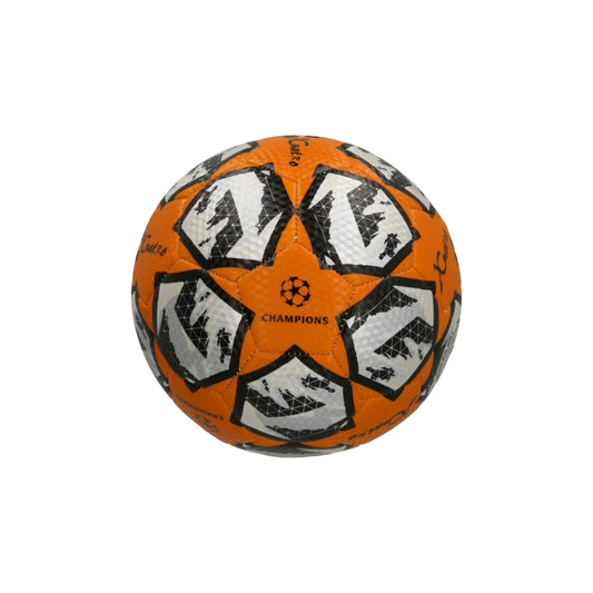 BALON FUTBOL XCUATRO NARANJO METALICO