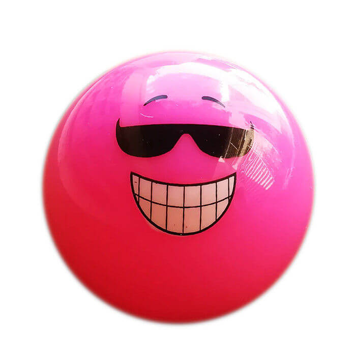 Bola de Hockey Simbra Junior Emoji Cesped Rosado