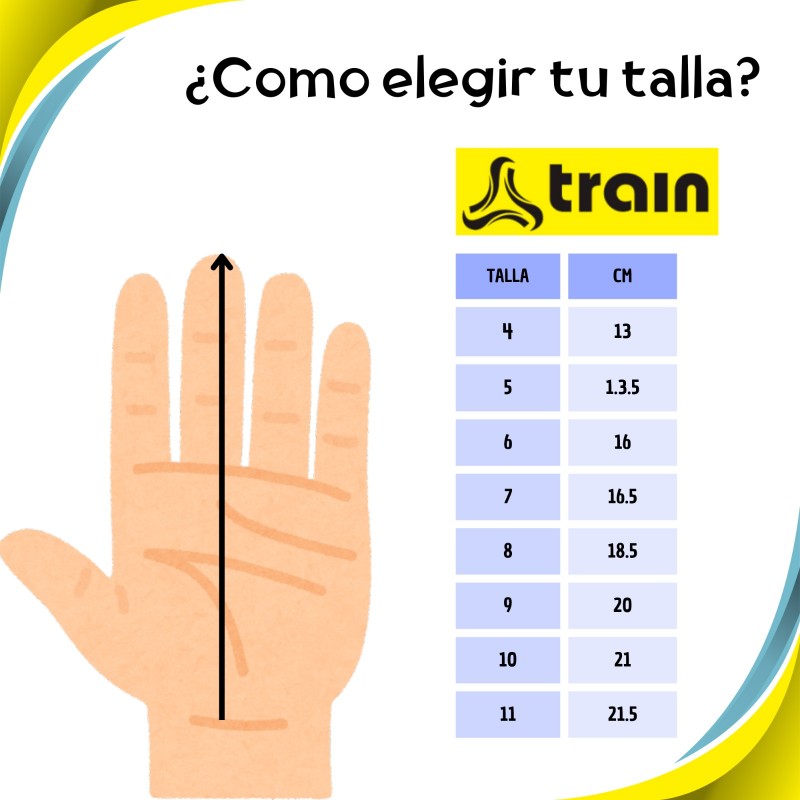 GUANTE ARQUERO TRAIN CRONOS GRIS