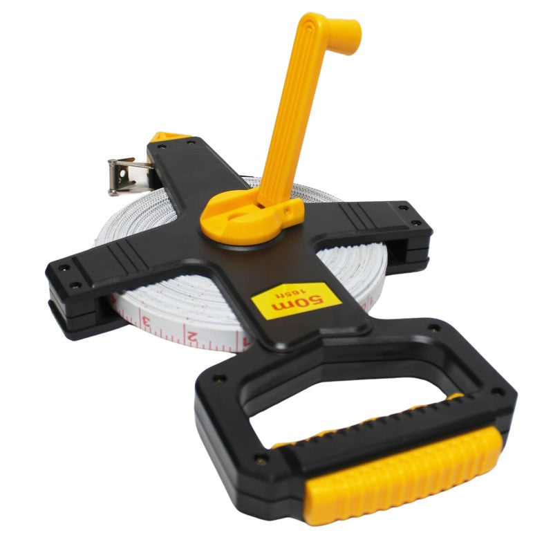 CINTA METRICA UK TIME 50MT CON PUNTA DE ACERO