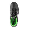 Zapato baby Fútbol Lotto Solista Tf Negro Verde J0471-1