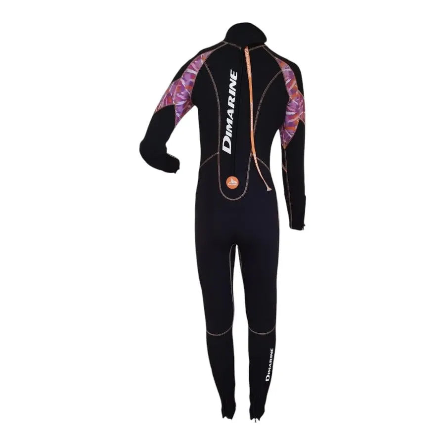 TRAJE NEOPRENO DIMARINE MUJER ORCINUS 4MM FUCSIA