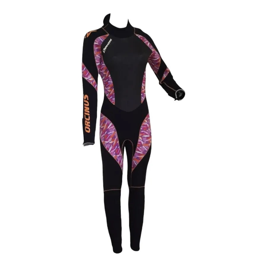 TRAJE NEOPRENO DIMARINE MUJER ORCINUS 4MM FUCSIA
