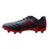 Zapato futbol OXN Speed 4 Campo Pvc Preto/Vermelho/Chumbo