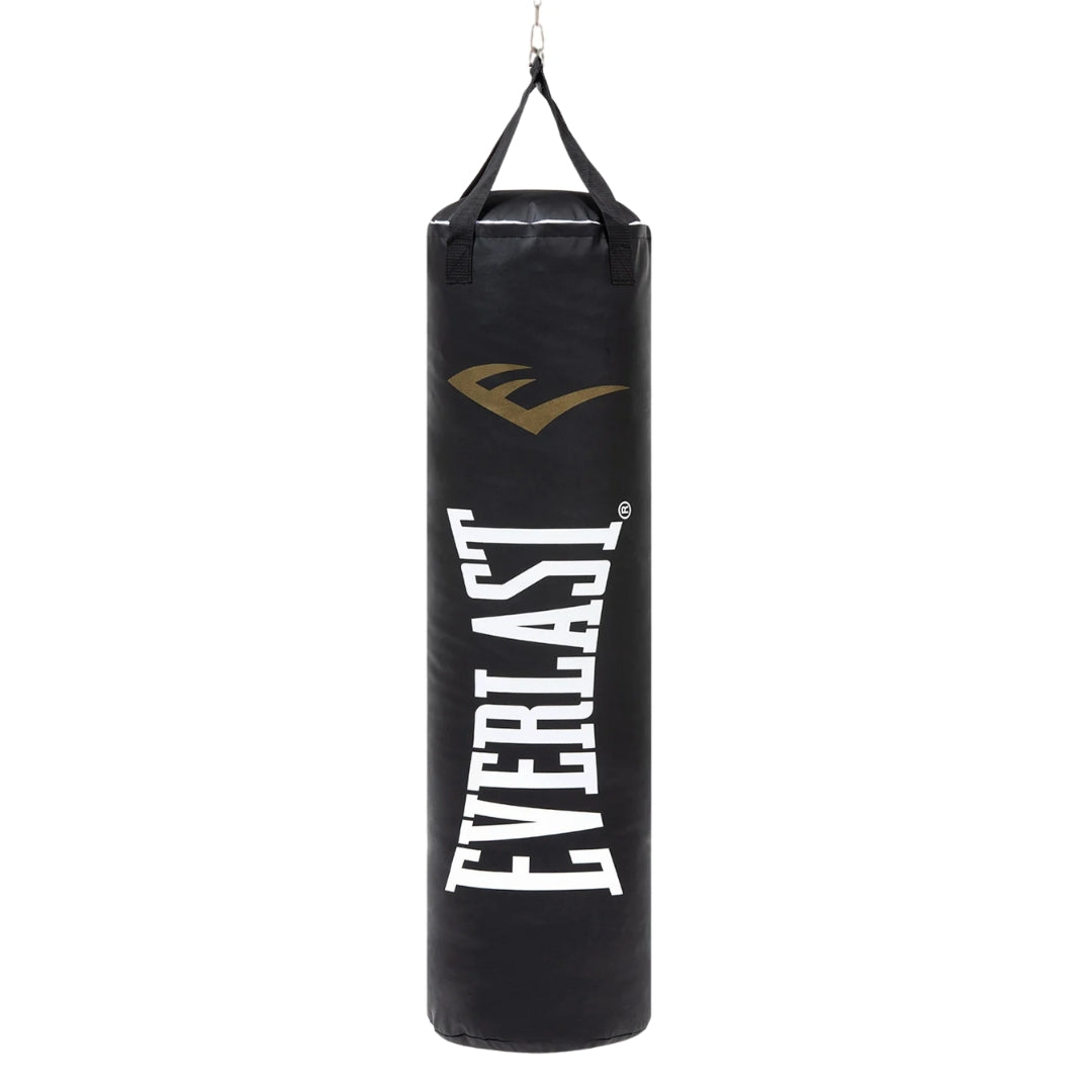 SACO BOX EVERLAST POWERLOCK NEVETEAR NEGRO BLANCO DORADO 120CM