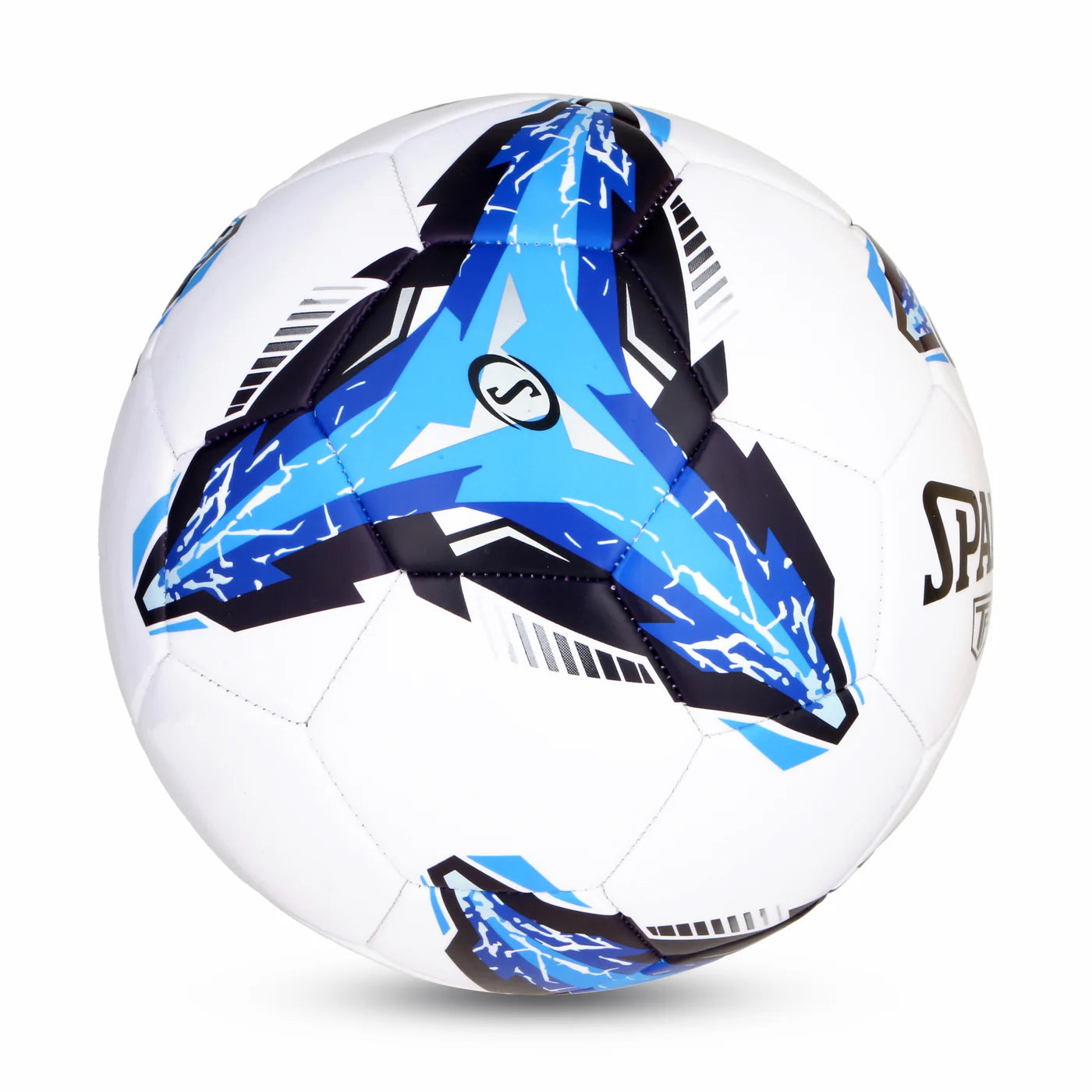 BALON FUTBOL SPALDING TF100 BLANCO AZUL Nº5