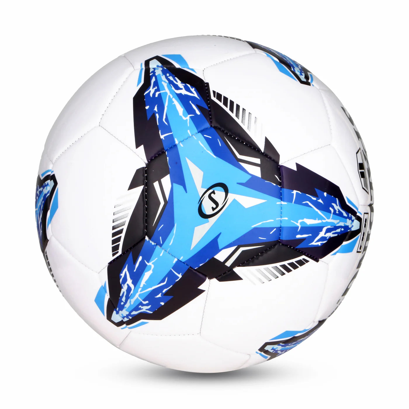BALON FUTBOL SPALDING TF100 BLANCO AZUL Nº5