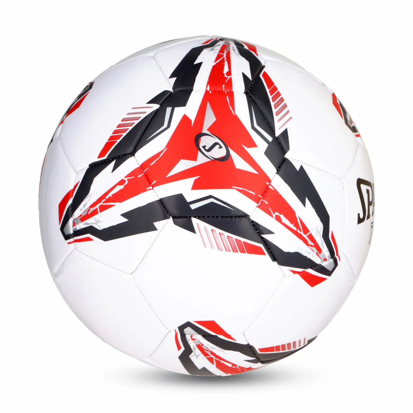BALON FUTBOL SPALDING TF100 BLANCO ROJO Nº5
