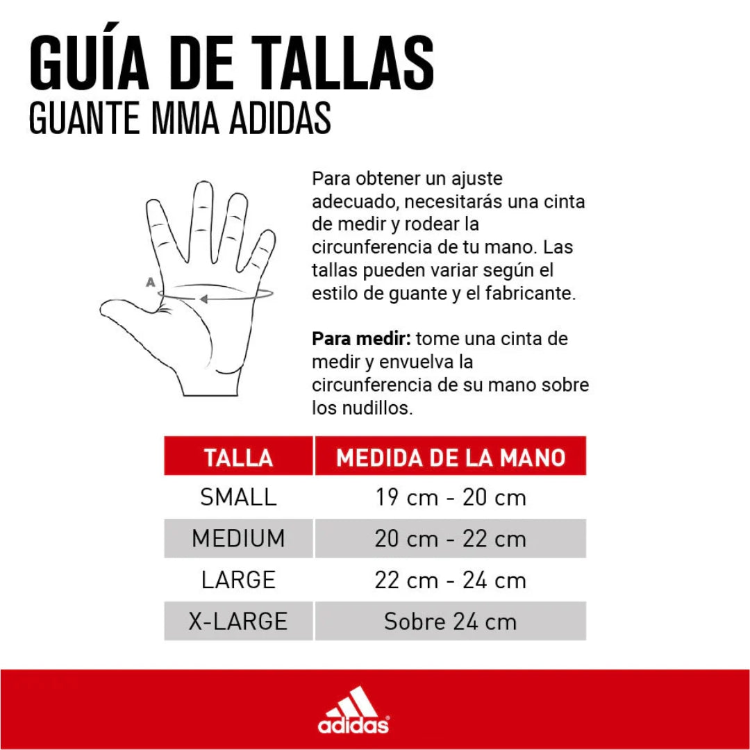 GUANTE MMA ADIDAS TRAINING  NG-AZ